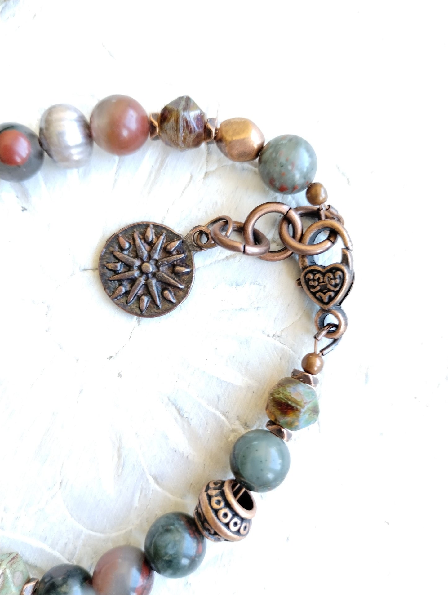 Bead bracelet, Stone bracelet, mixed stone bracelet, energy bracelet, motivation bracelet, charm bracelet