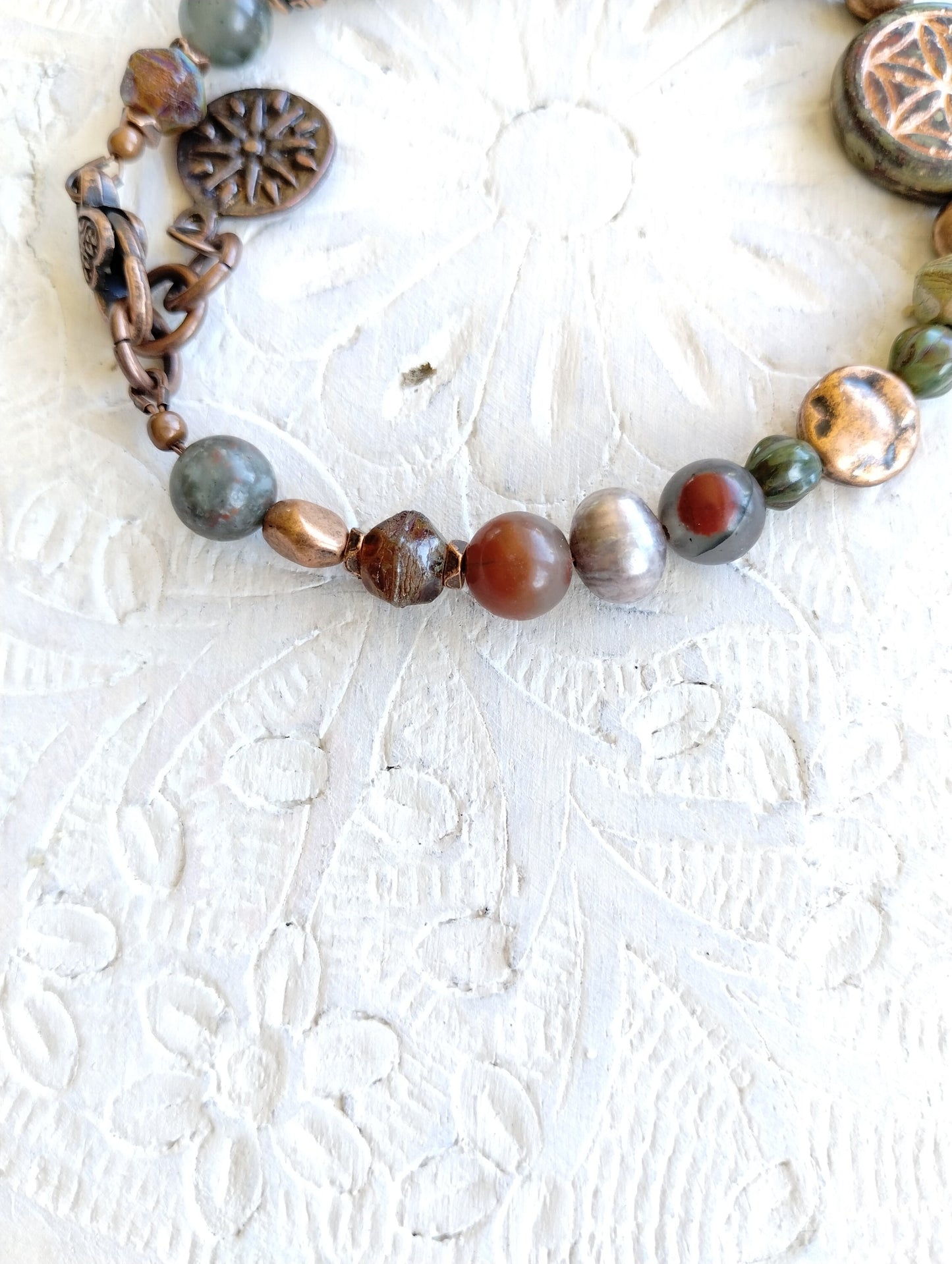 Bead bracelet, Stone bracelet, mixed stone bracelet, energy bracelet, motivation bracelet, charm bracelet